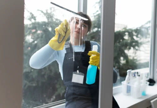 Nettoyage de vitres intérieures et extérieures à Oudrenne